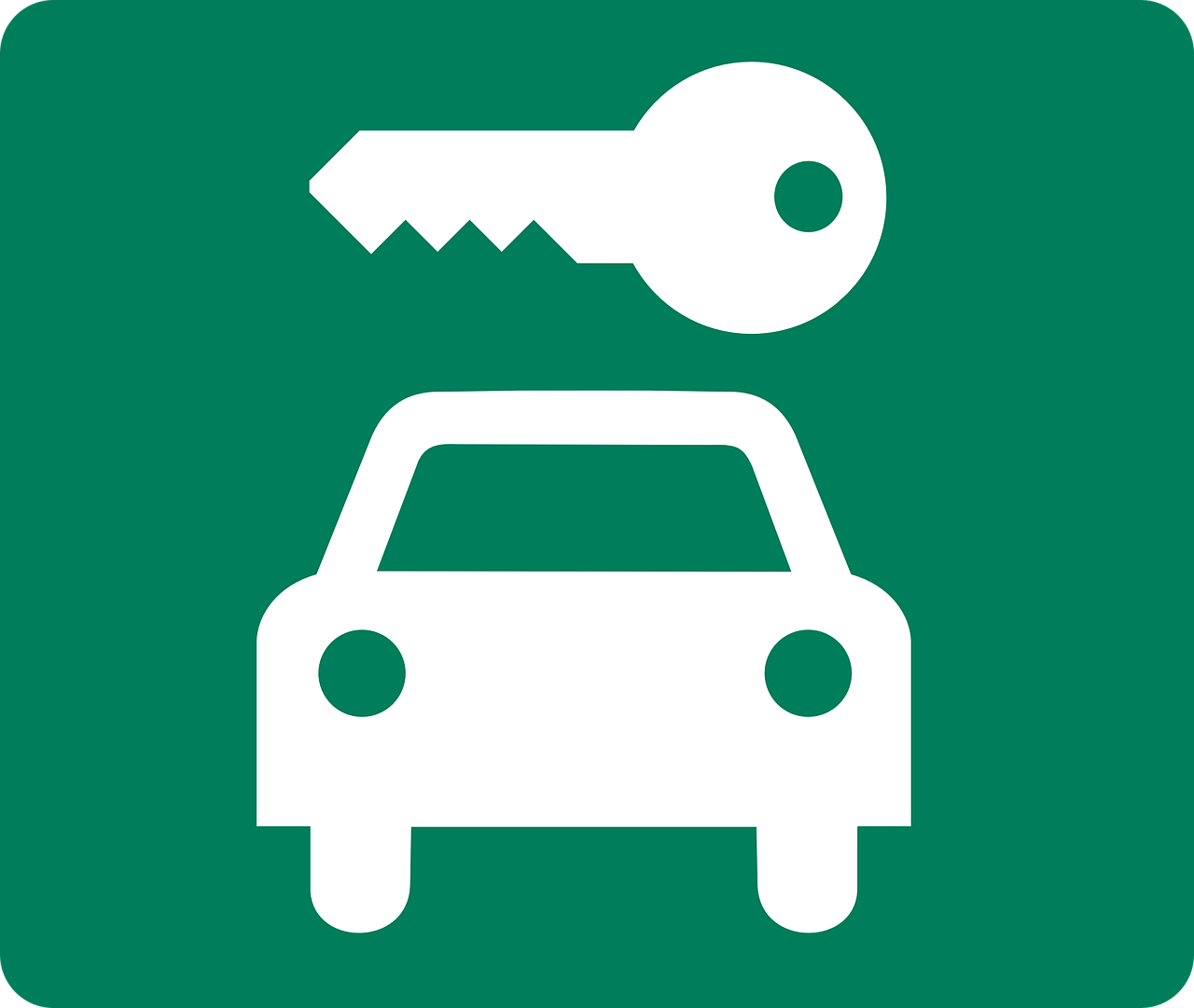 Car rental icon