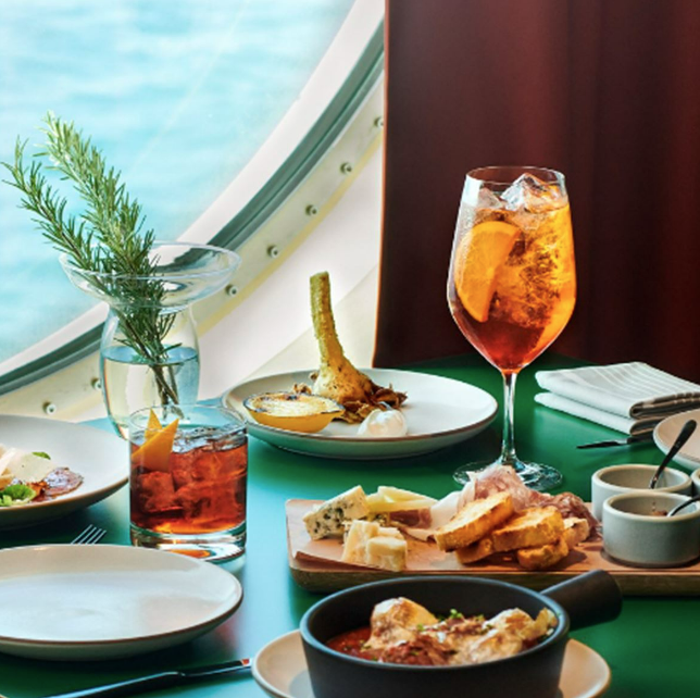 Virgin Voyages Extra Virgin Italian Restaurant
