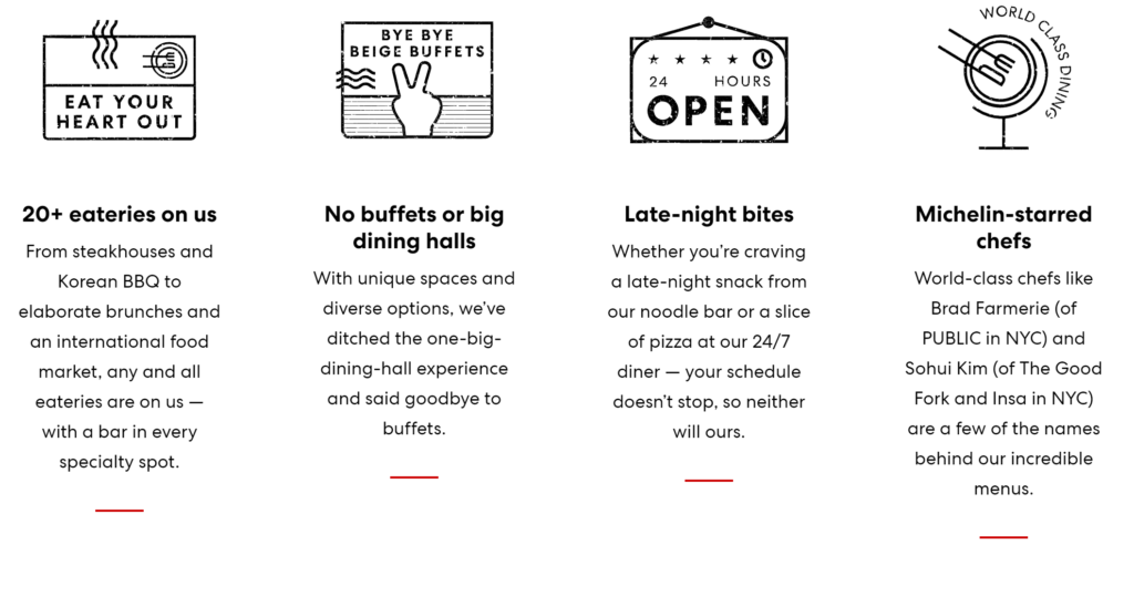 Virgin Voyages Inclusive Food Options