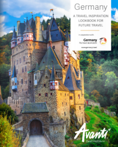 Germany travel brochure showcasing rich cultural heritage, historic cities, scenic landscapes, and travel ideas across Germany
