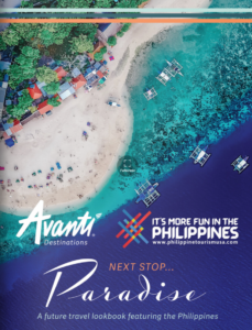 Philippines travel brochure showcasing island beaches, vibrant culture, and scenic landscapes in Southeast Asia